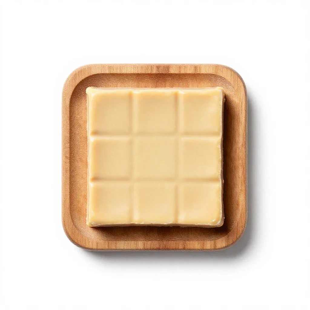 Fudge isolated on a white background