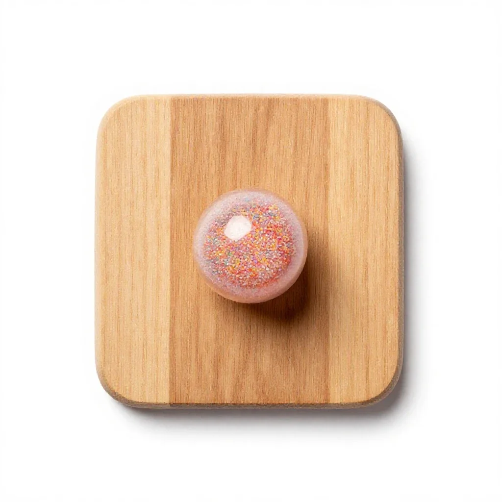 Gum ball isolated on a white background