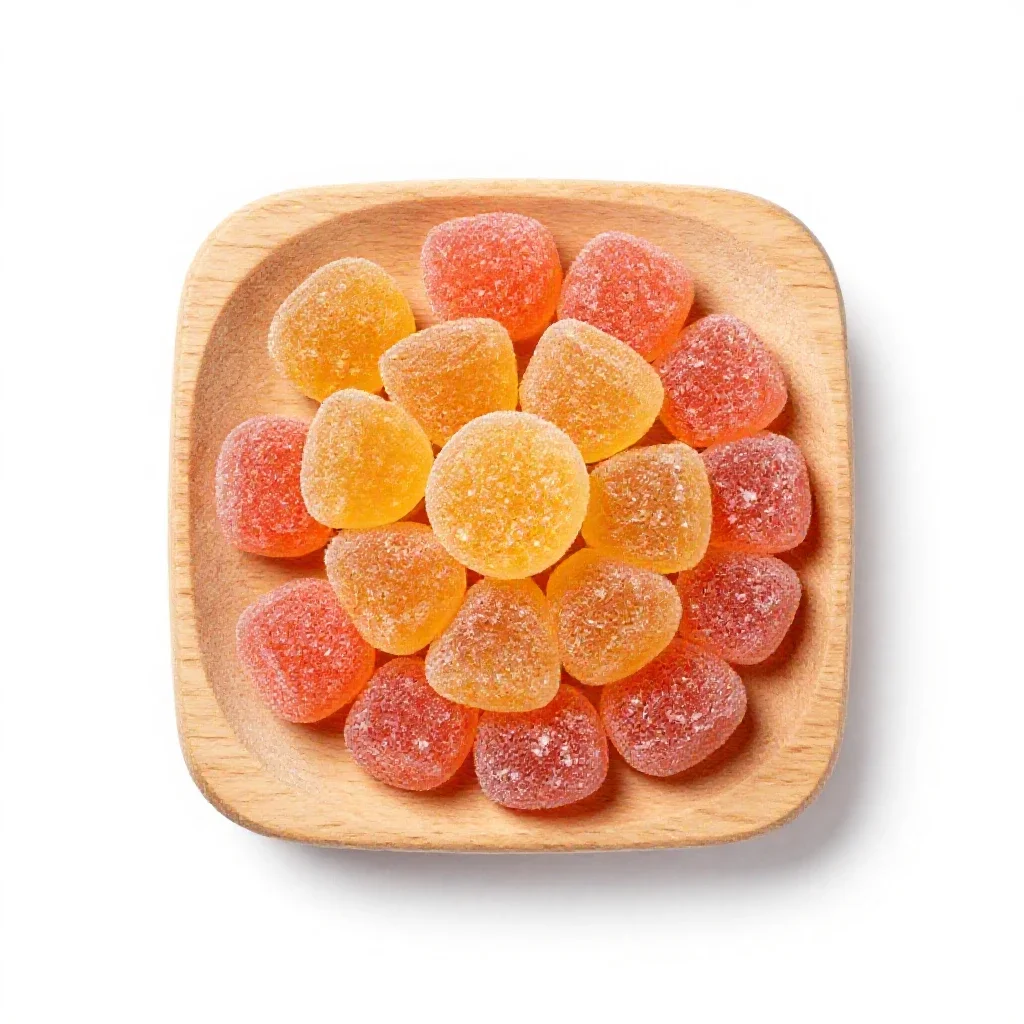 Gumdrop isolated on a white background