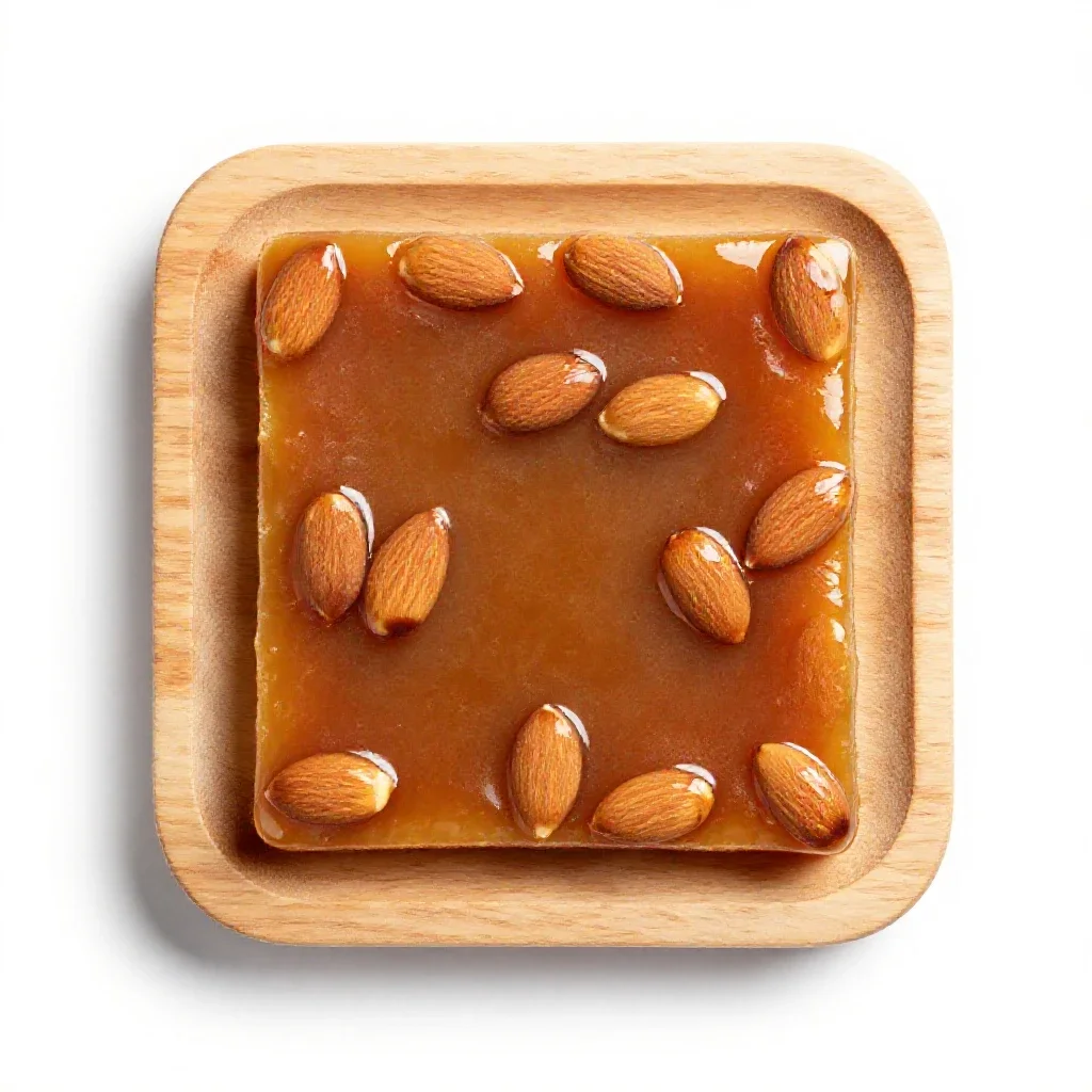 Hardbake isolated on a white background