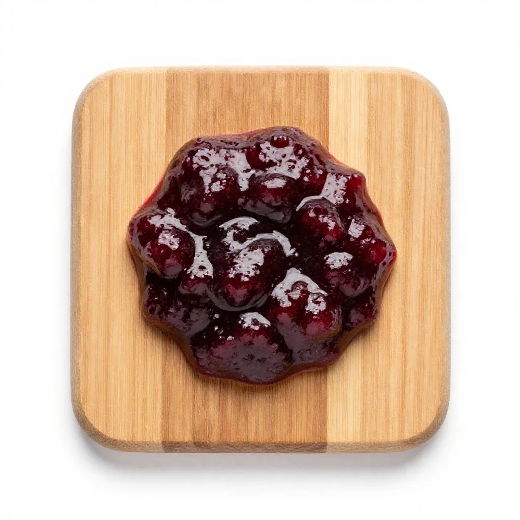 Jam isolated on a white background