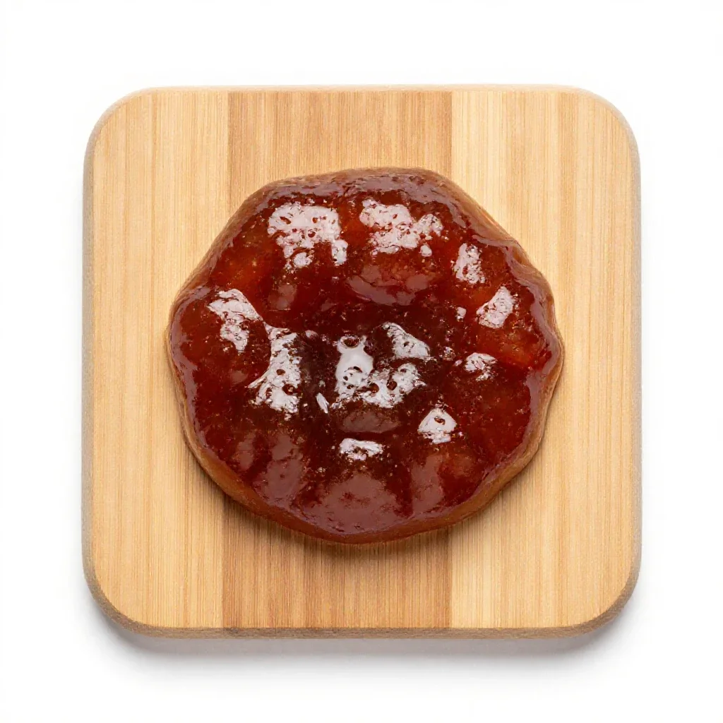 Jelly isolated on a white background