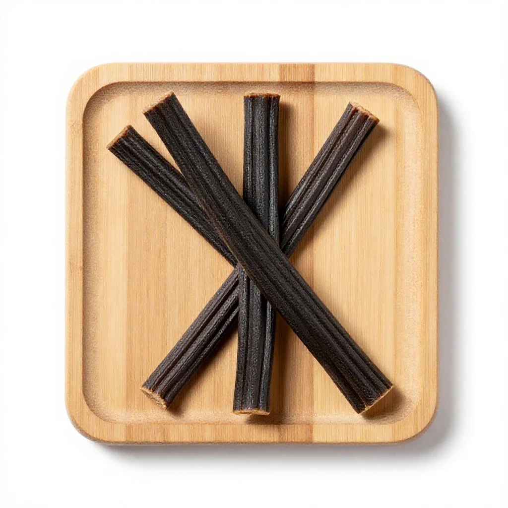 Licorice isolated on a white background