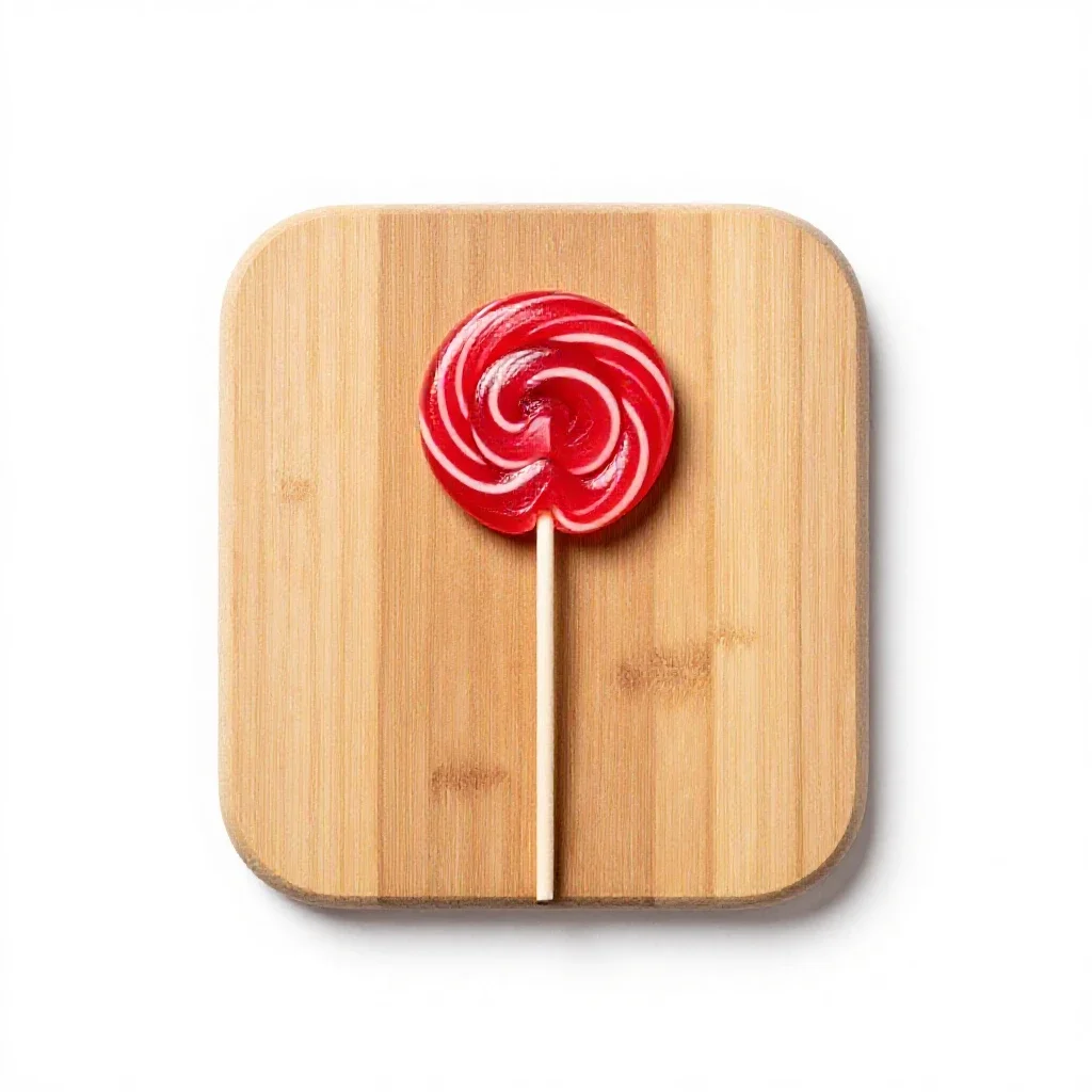 Lollipop isolated on a white background