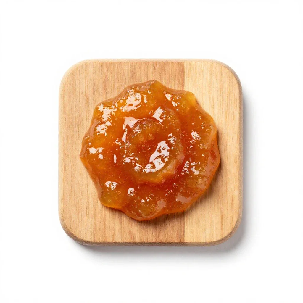 Marmalade isolated on a white background