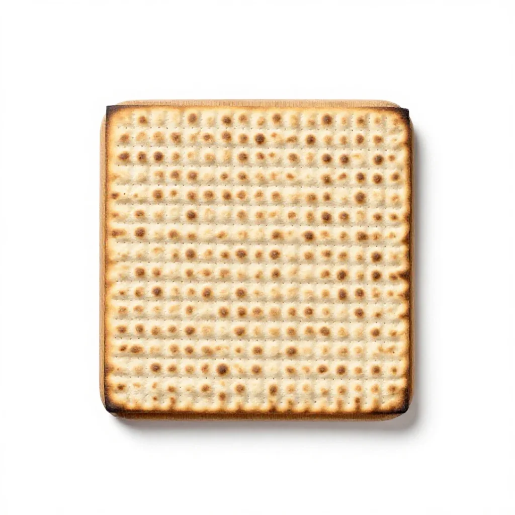 Matzo isolated on a white background