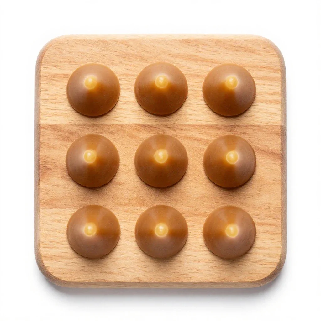 Molasses kiss isolated on a white background