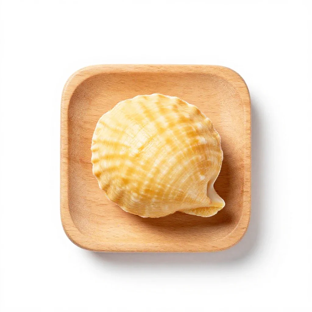Patty shell isolated on a white background