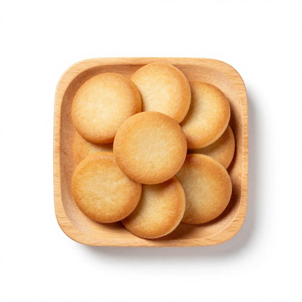 Patty isolated on a white background