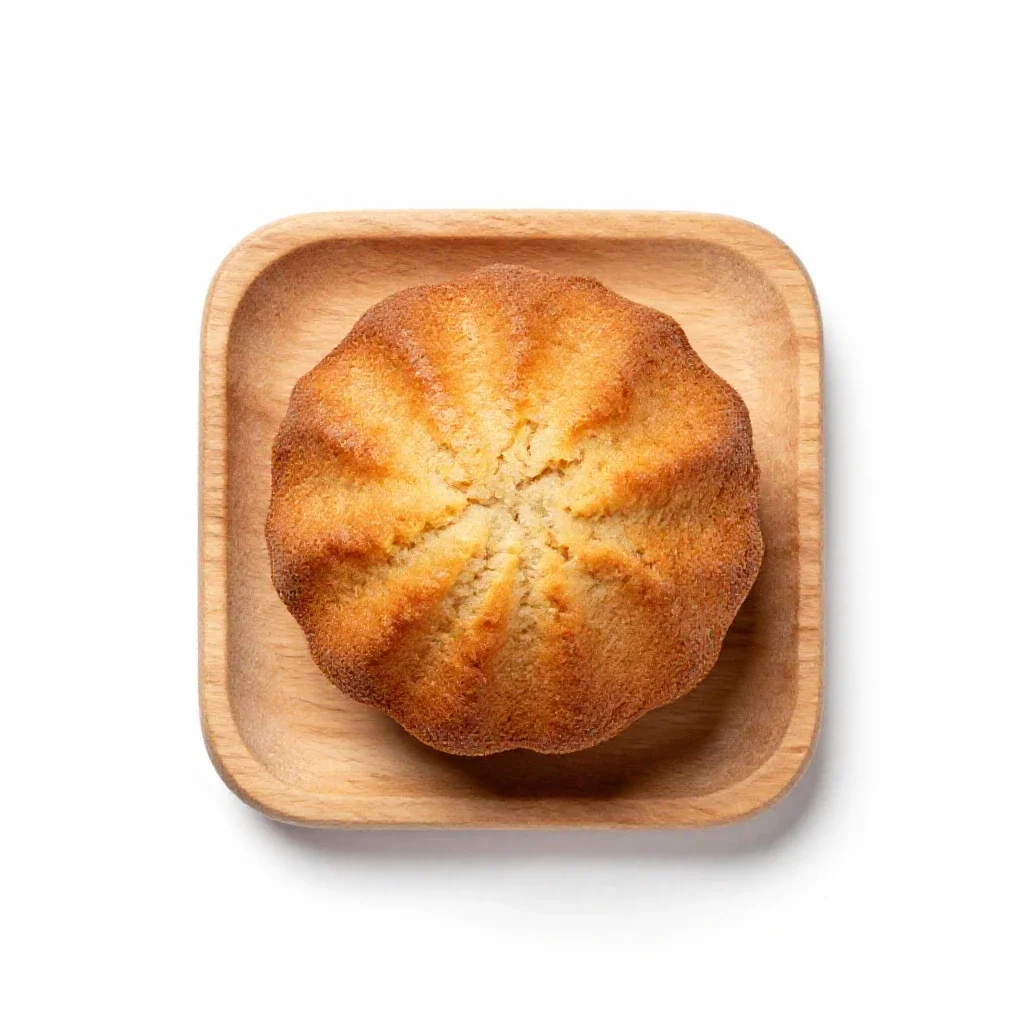 Rock cake isolated on a white background
