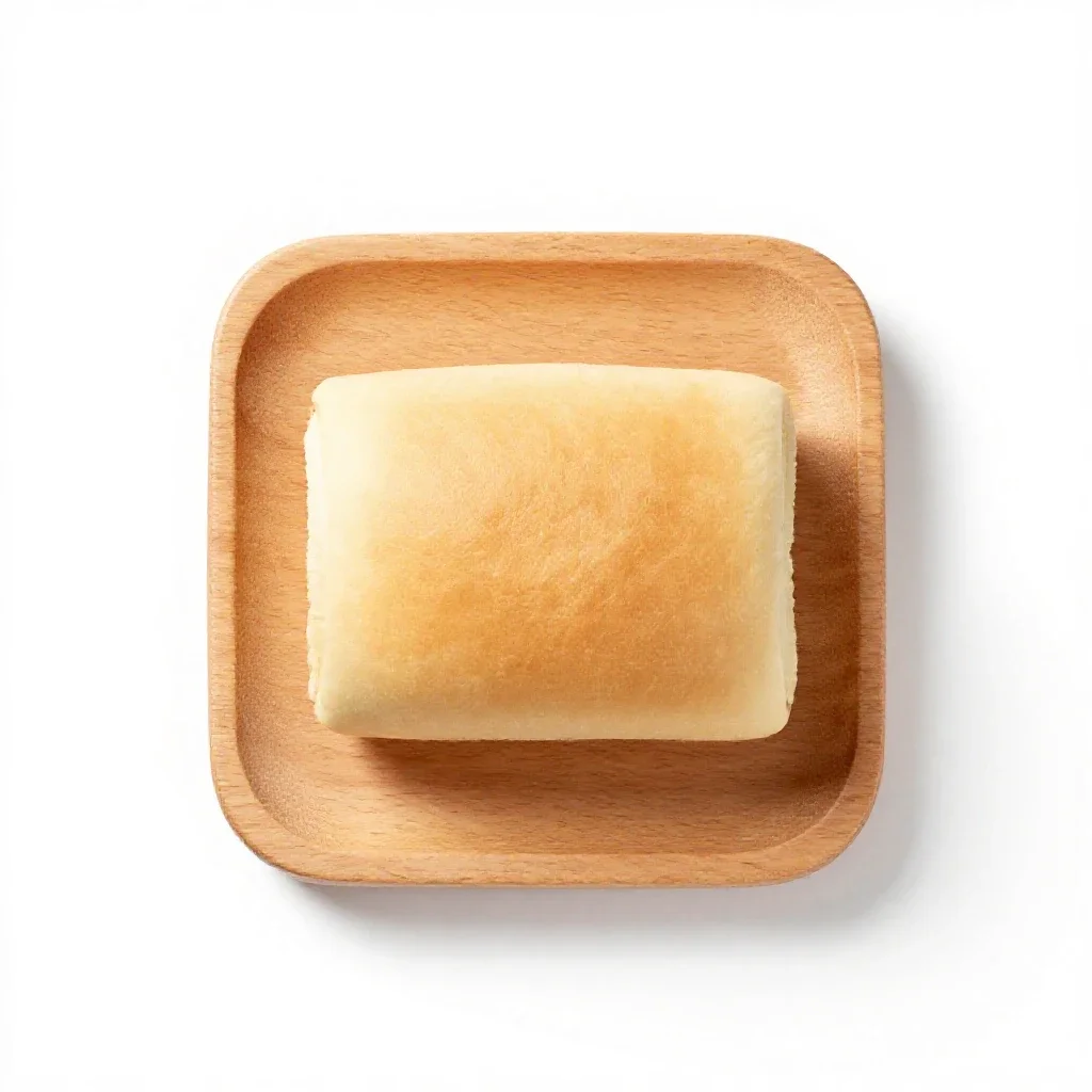 Soft roll isolated on a white background