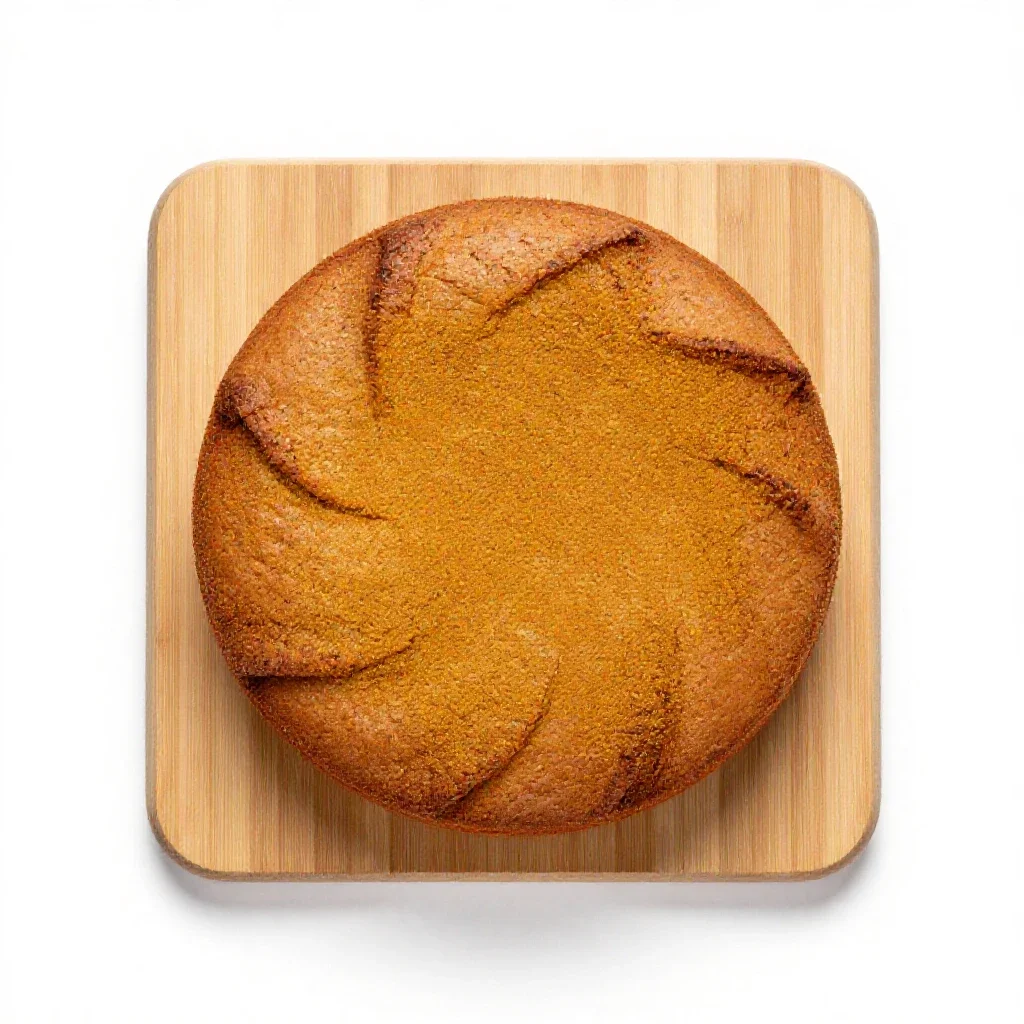 Spice cake isolated on a white background