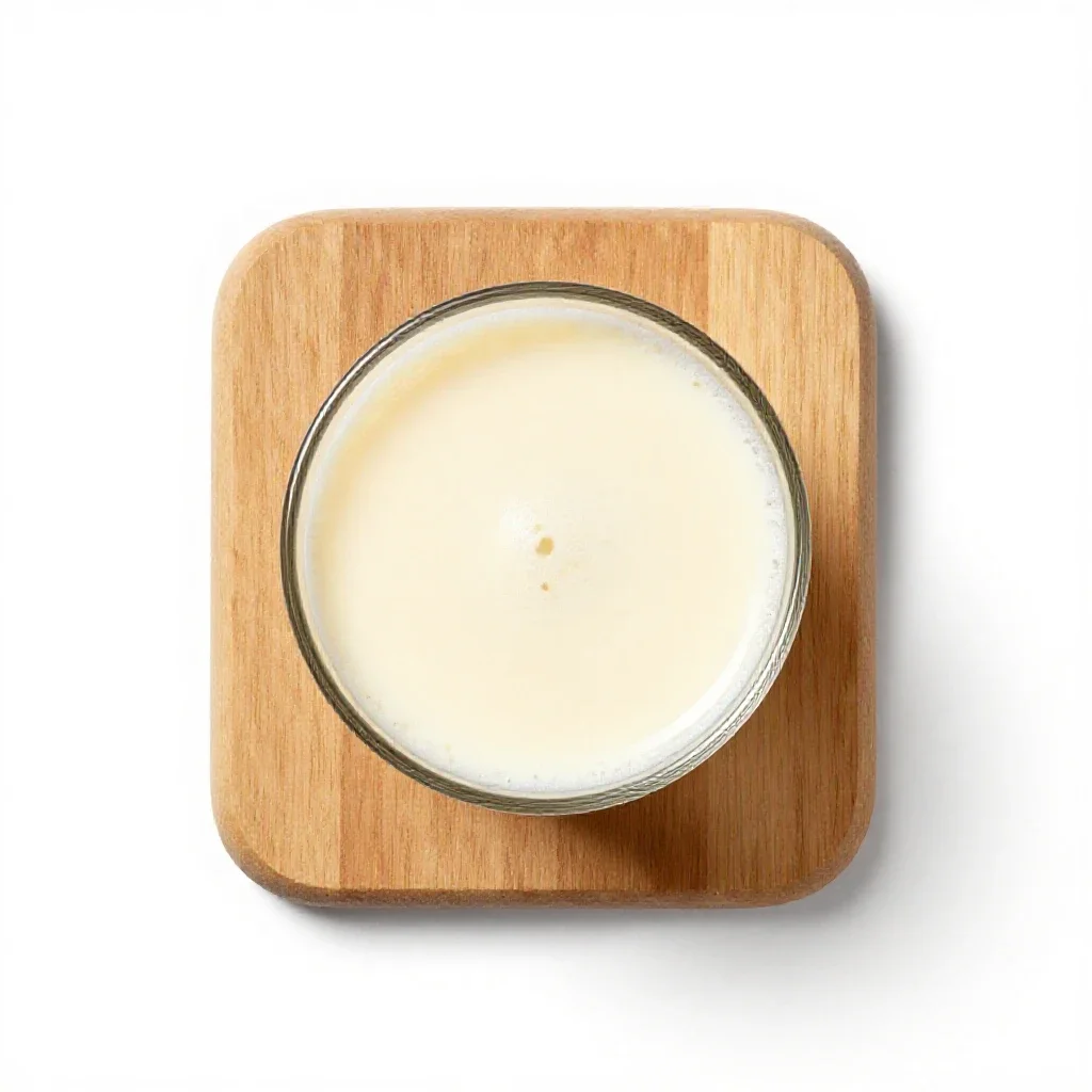 Syllabub isolated on a white background
