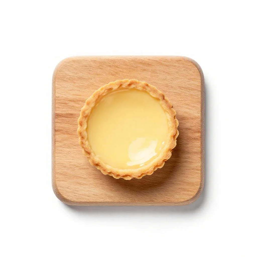 Tartlet isolated on a white background