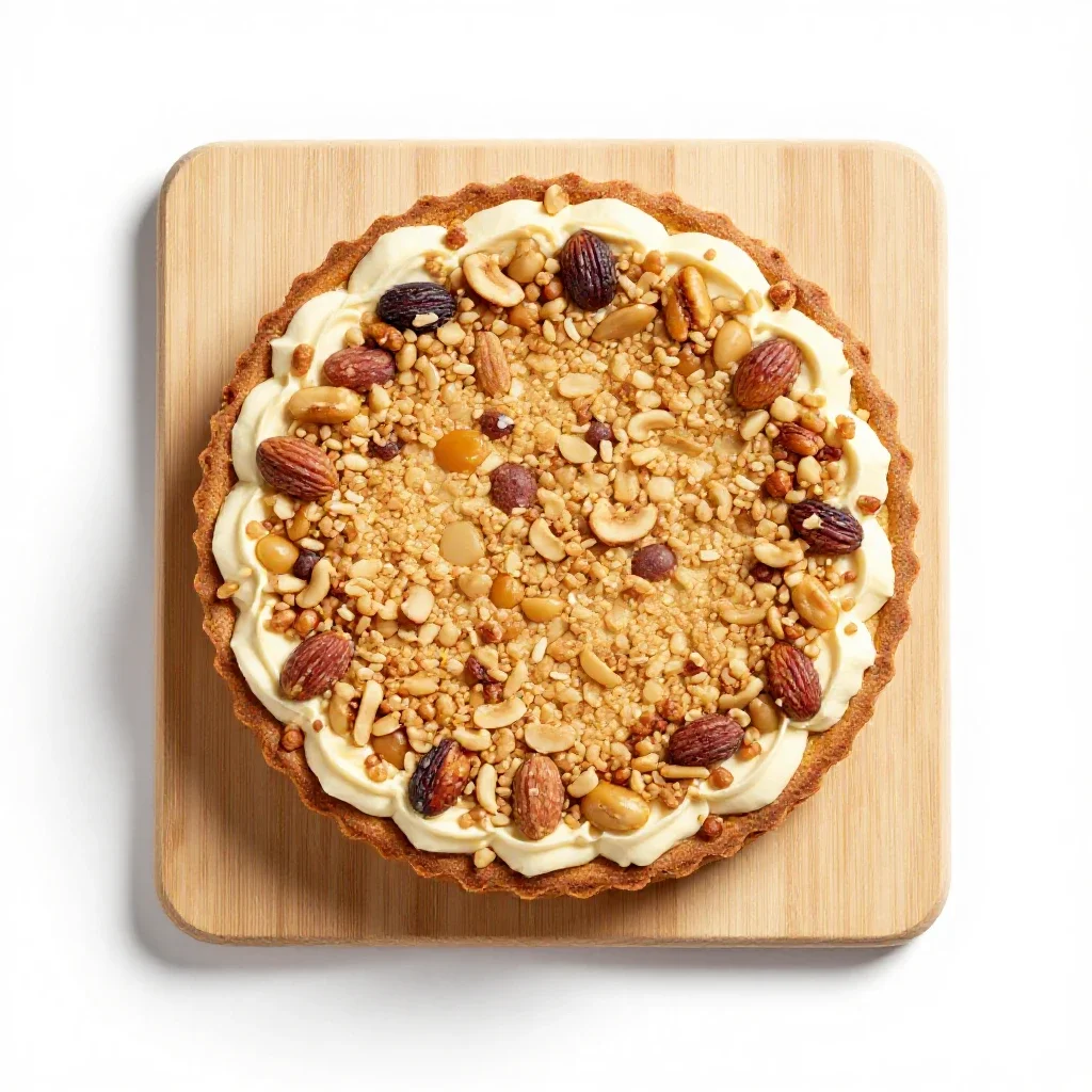 Torte isolated on a white background