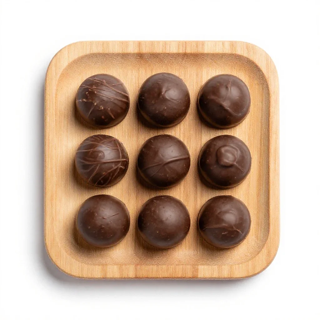 Truffle isolated on a white background