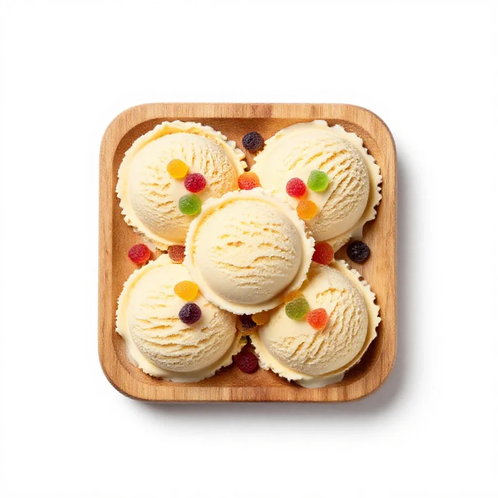 Tutti-frutti isolated on a white background