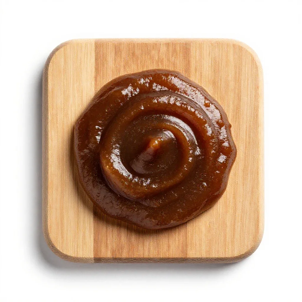 Apple butter isolated on a white background