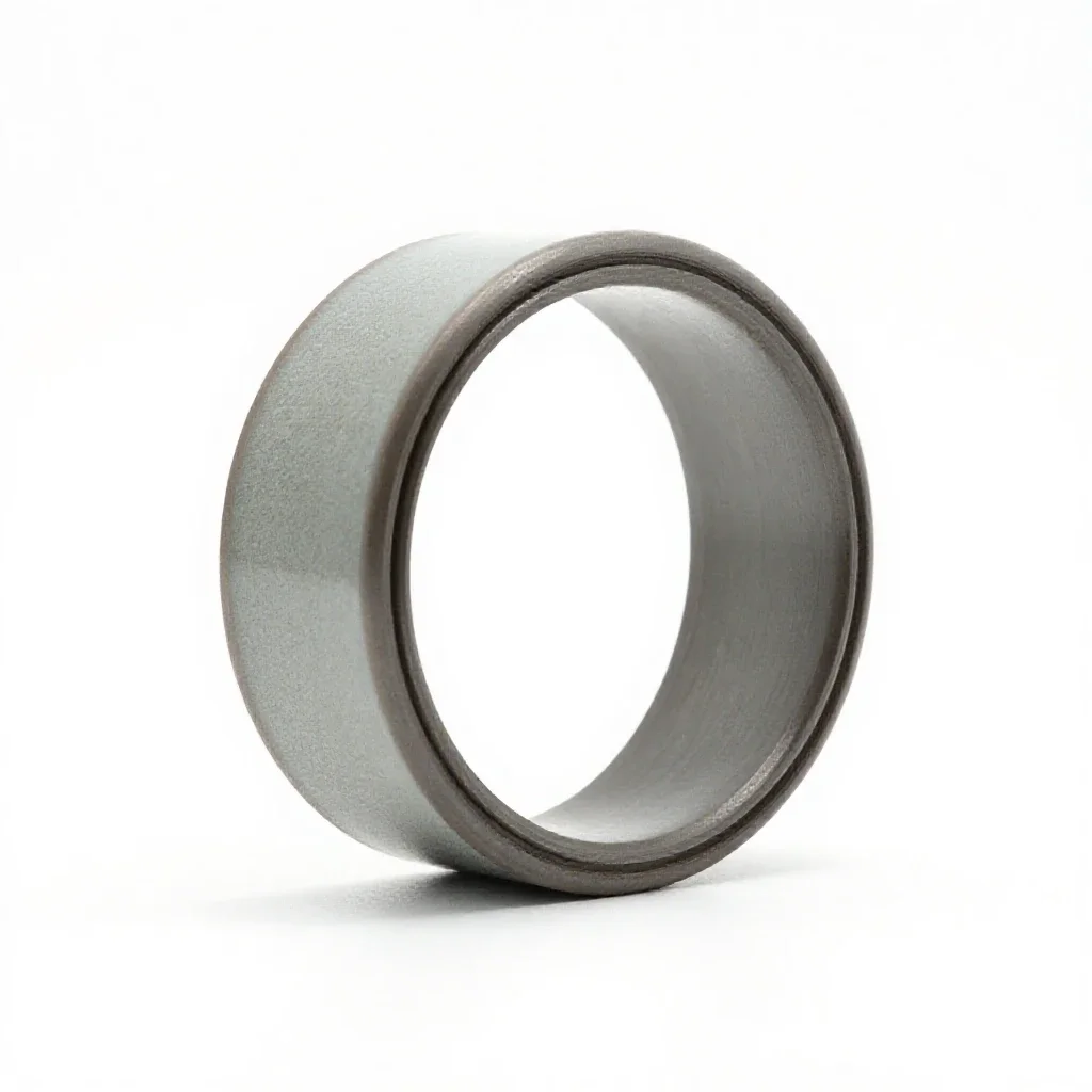 Piston ring isolated on a white background