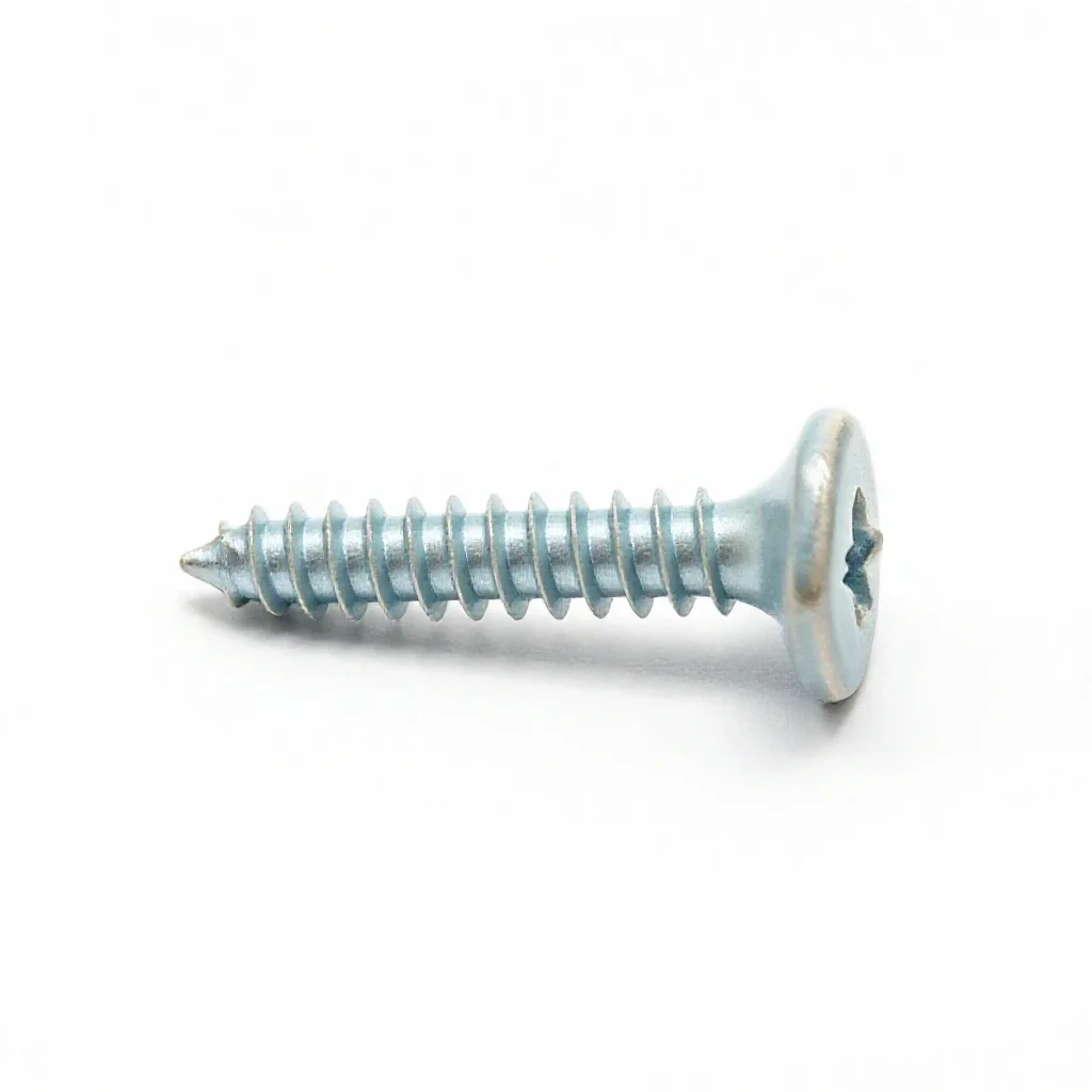 Screw isolated on a white background