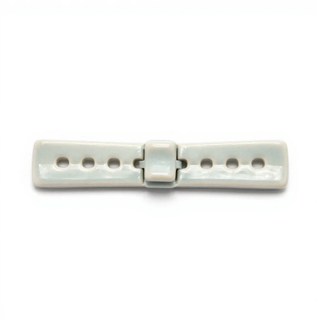 Slide fastener isolated on a white background