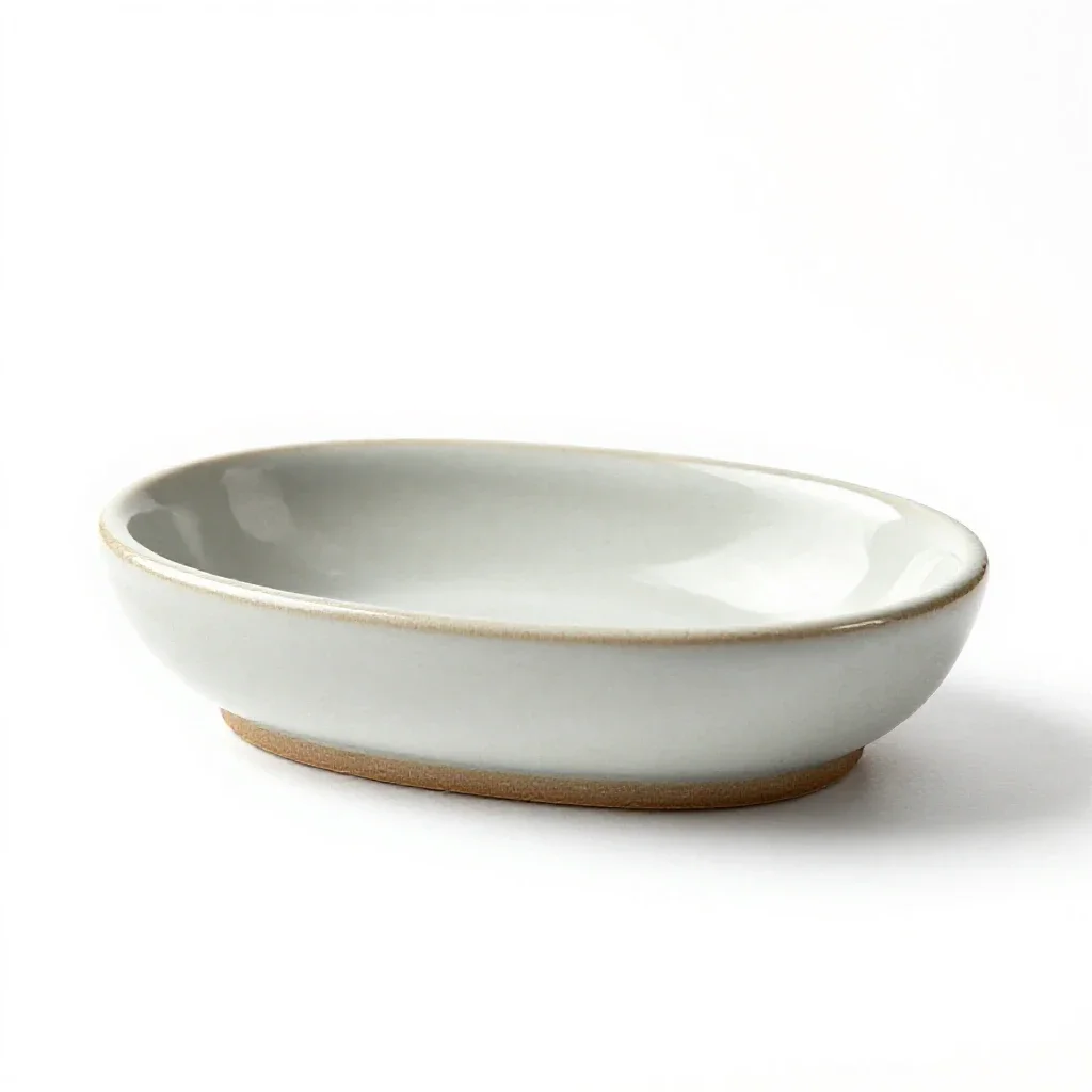 Soap dish isolated on a white background