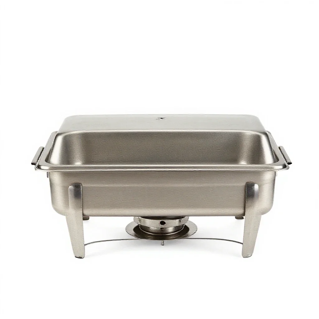 Chafing dish isolated on a white background
