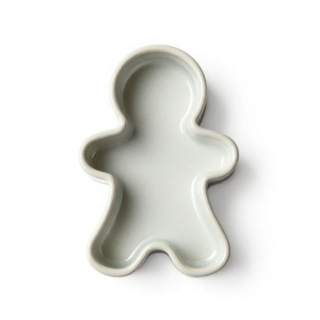 Cookie cutter isolated on a white background