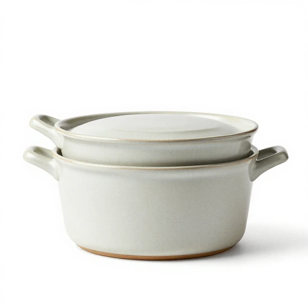Double boiler isolated on a white background