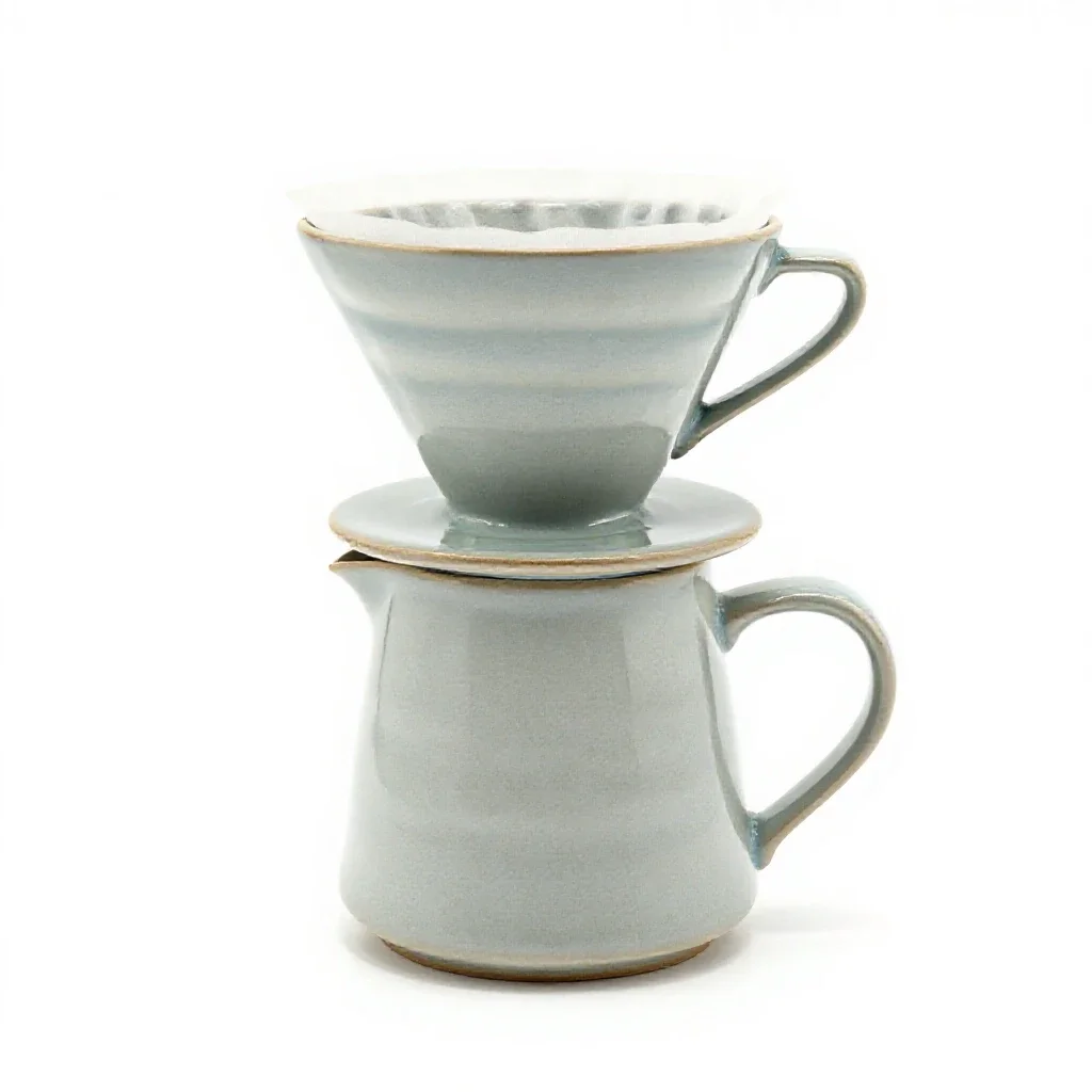 Drip pot isolated on a white background