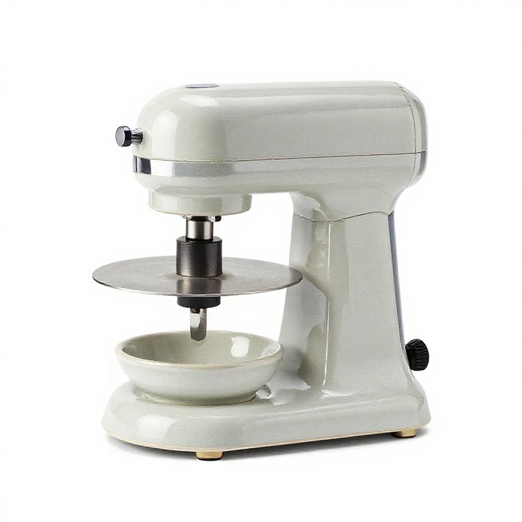 Food processor isolated on a white background