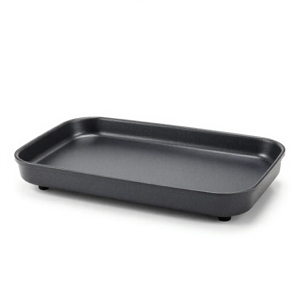 Hot plate isolated on a white background