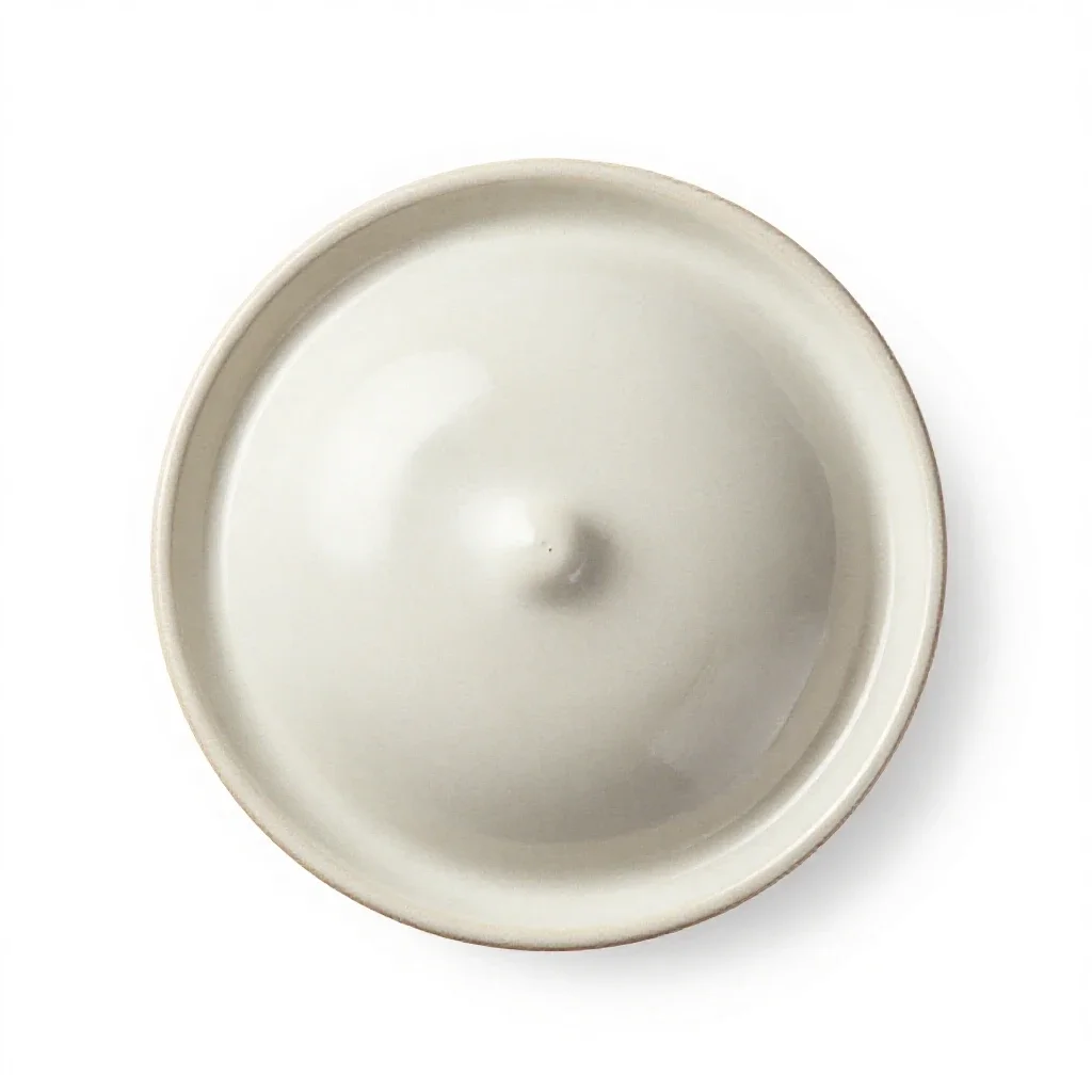 Patty-pan isolated on a white background