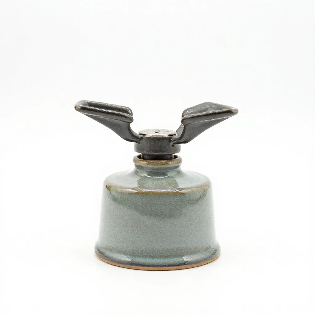 Spirit stove isolated on a white background