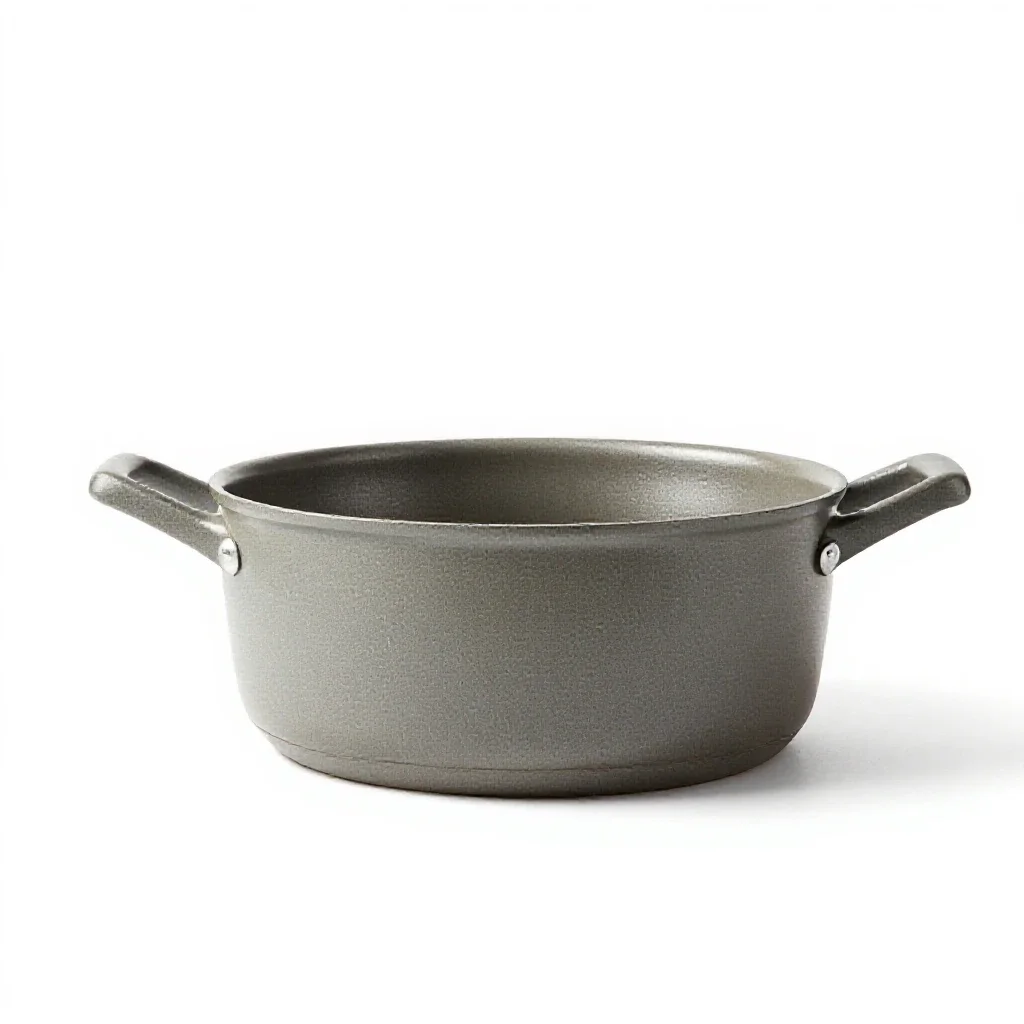 Stewing pan isolated on a white background