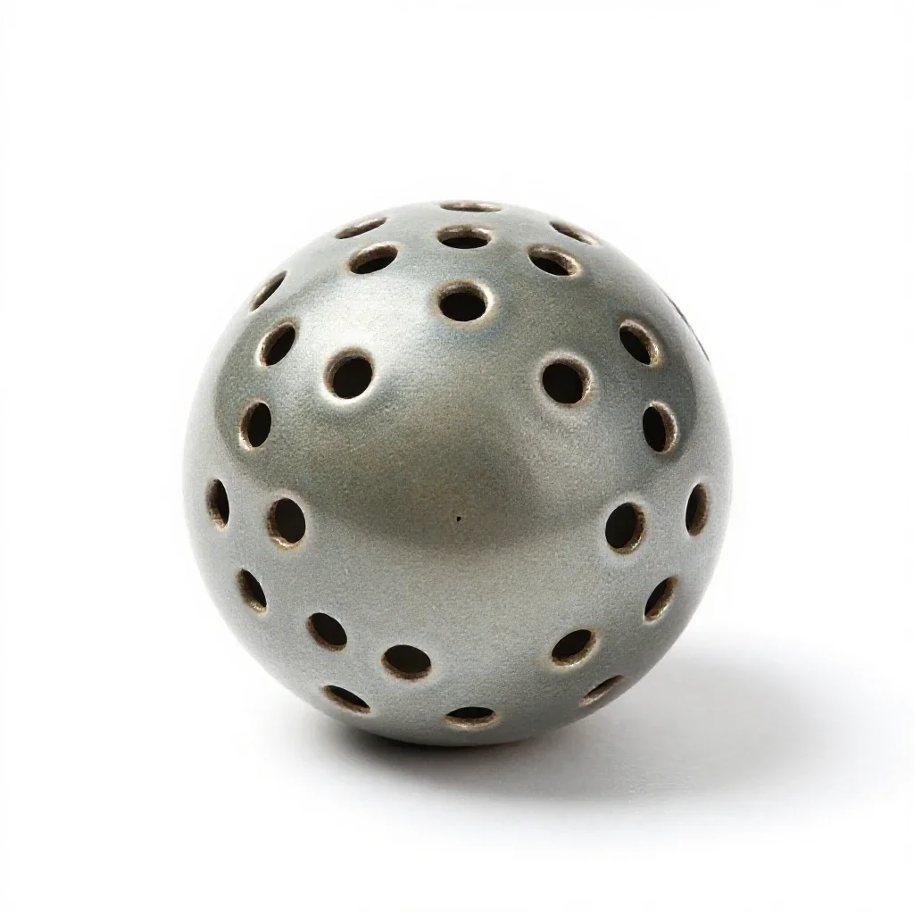 Tea ball isolated on a white background