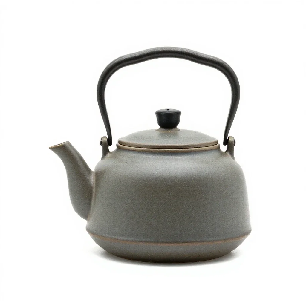Teakettle isolated on a white background