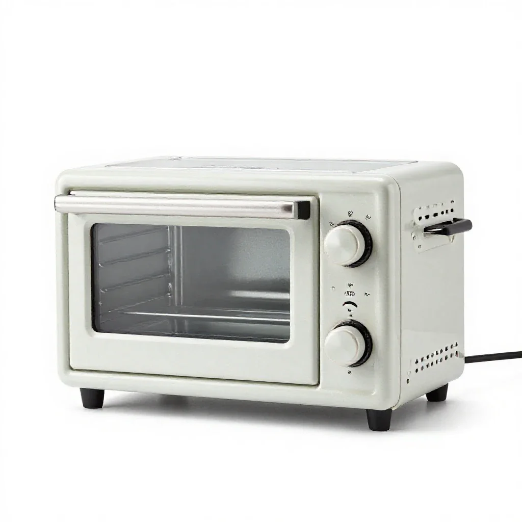 Toaster oven isolated on a white background