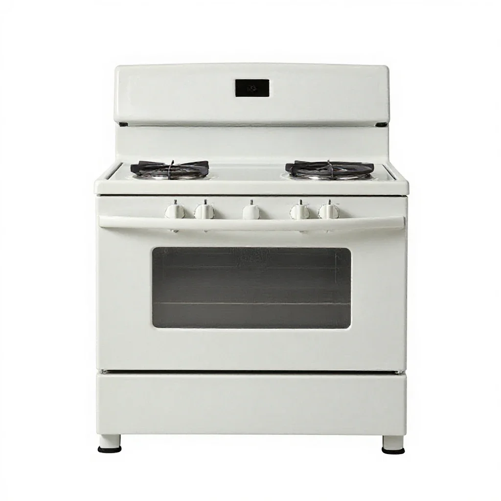 Electric range isolated on a white background