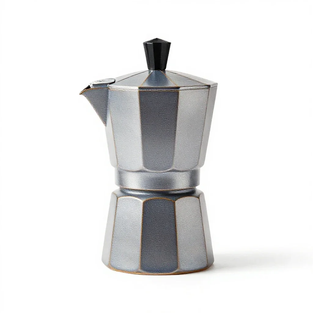 Espresso maker isolated on a white background