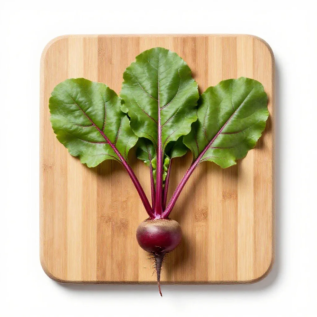 Beet green isolated on a white background