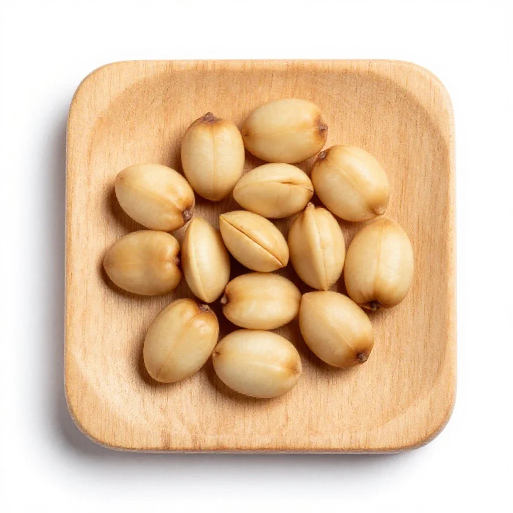Betel nut isolated on a white background