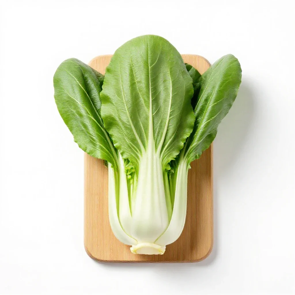 Bok choy isolated on a white background