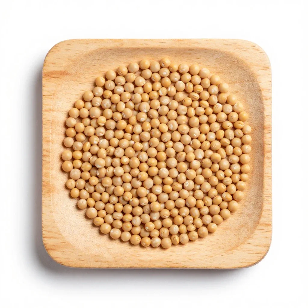 Cajan pea isolated on a white background