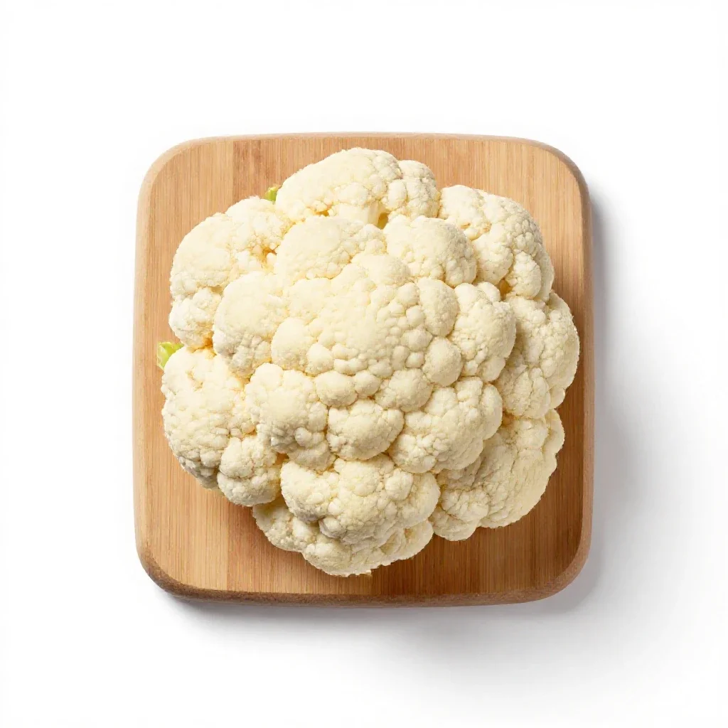 Cauliflower isolated on a white background