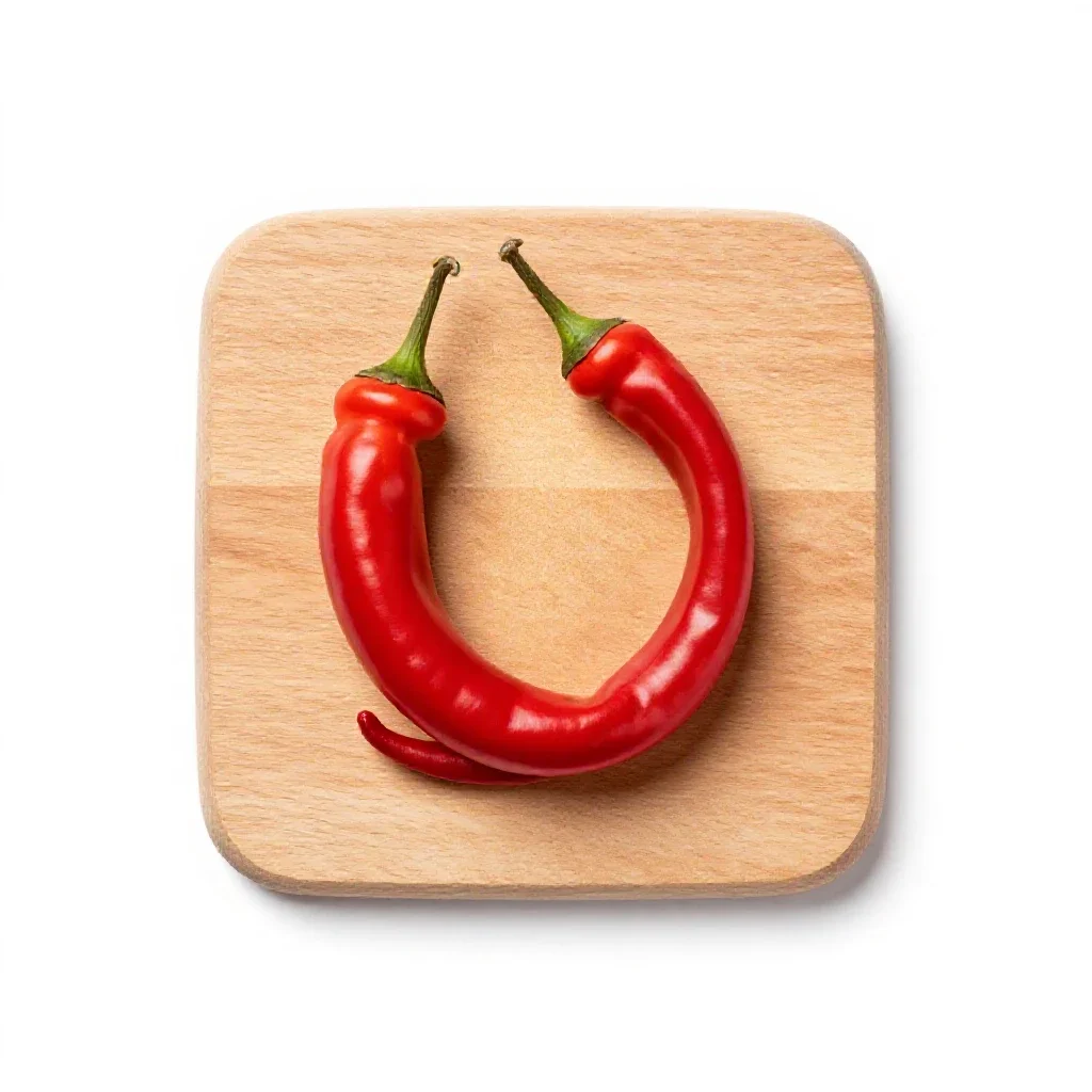 Cayenne isolated on a white background
