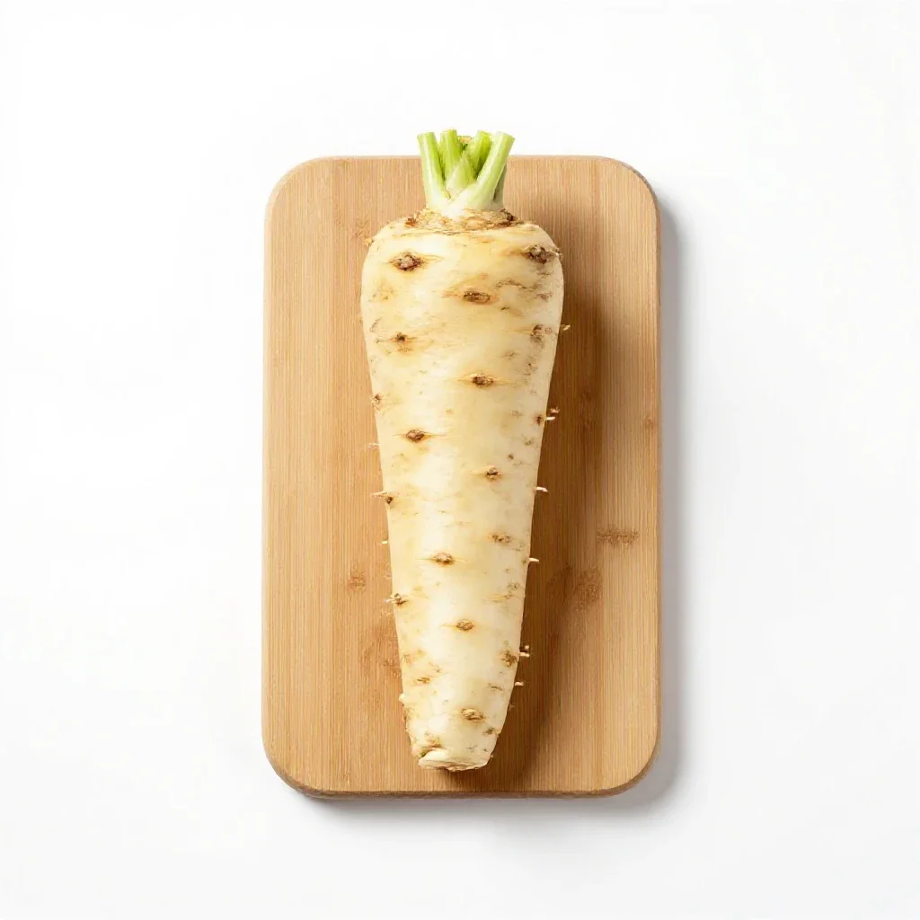 Celeriac isolated on a white background