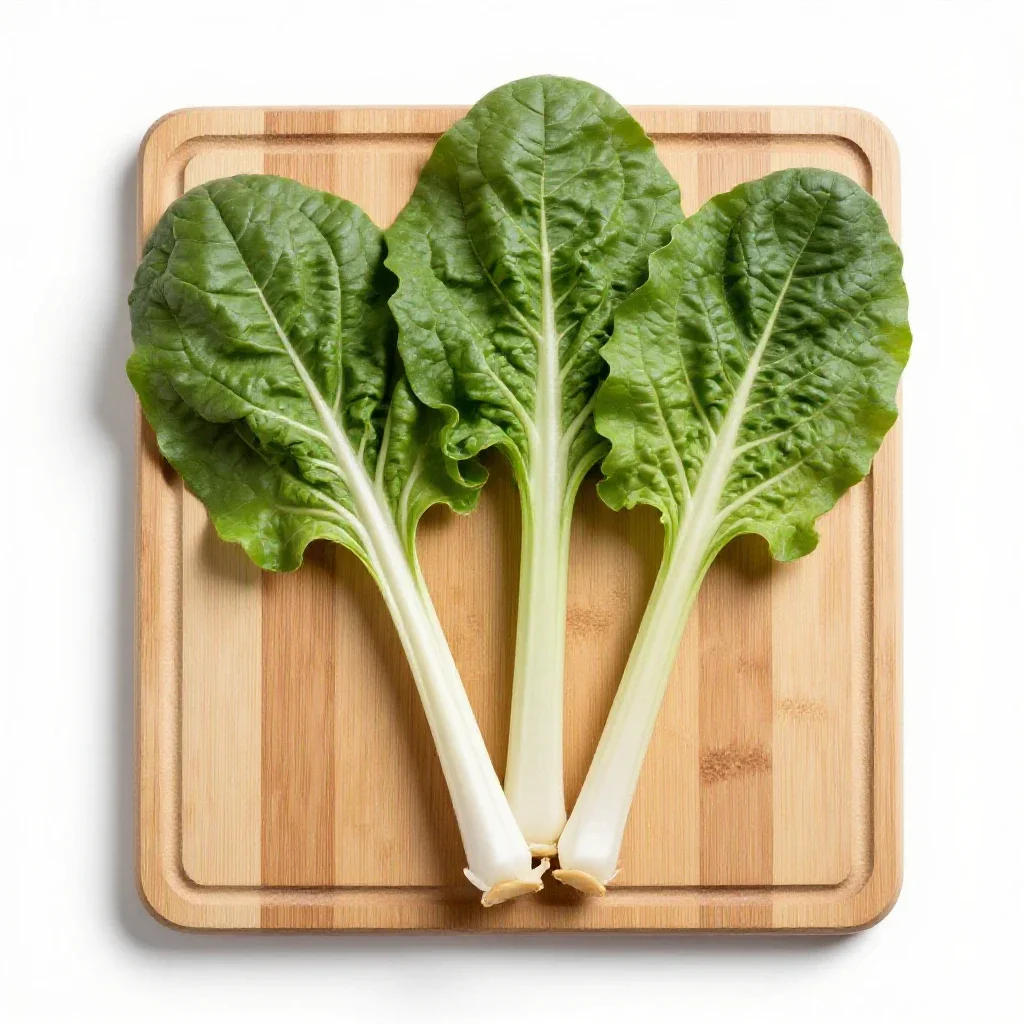 Chard isolated on a white background