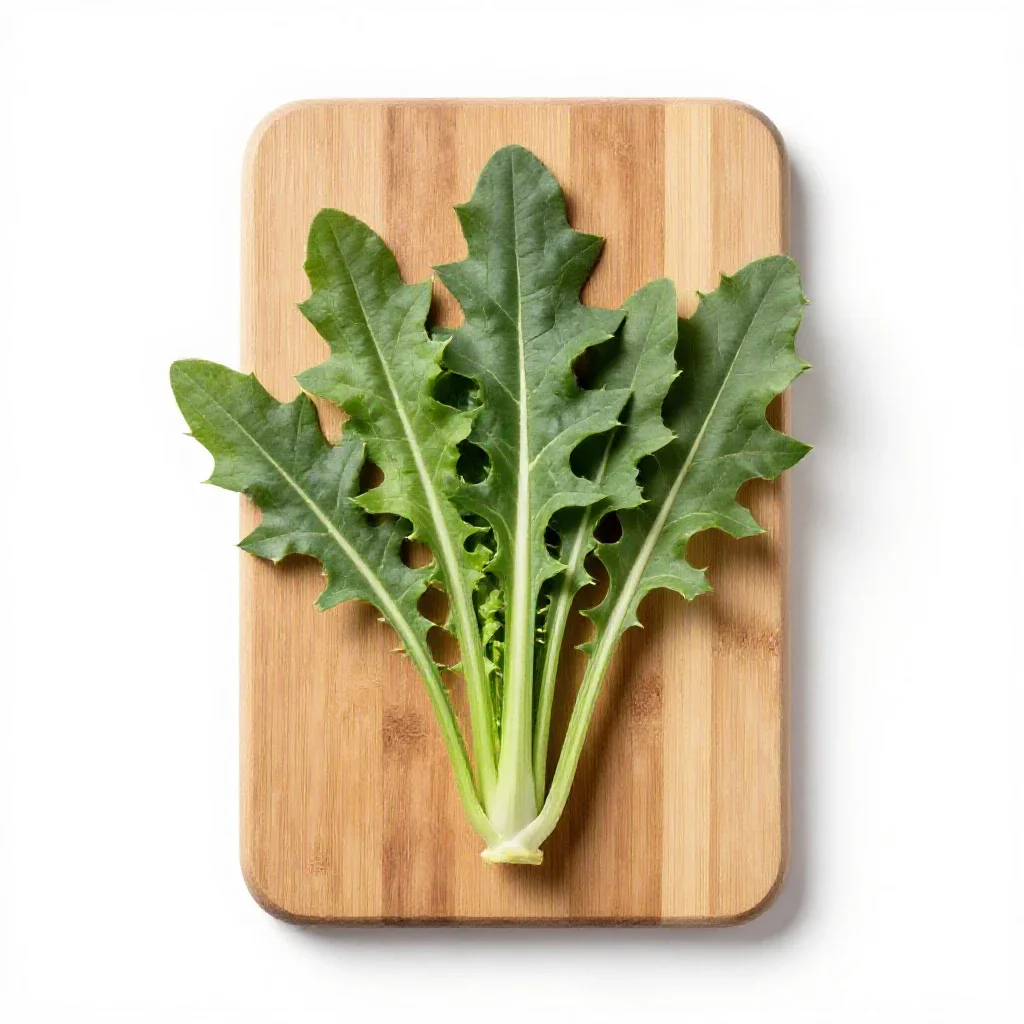 Chicory isolated on a white background