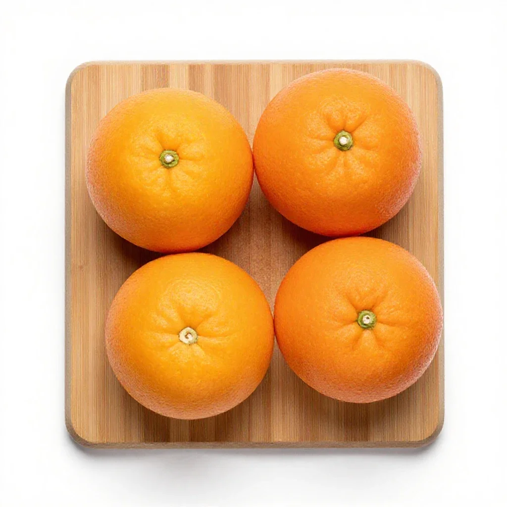 Citrange isolated on a white background